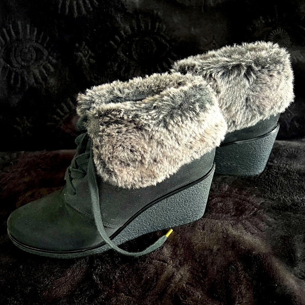 Cole Haan® Coralie Wedge Bootie size 6 1/2